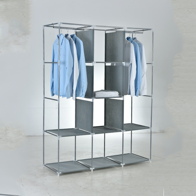 Armario de almacenamiento no tejido plegable portátil plegable para